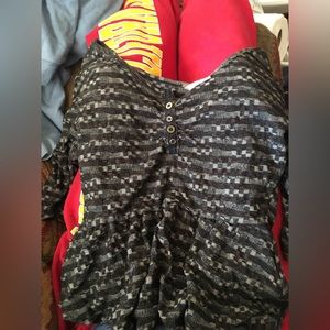 Y2K fairycore grunge geometrical top